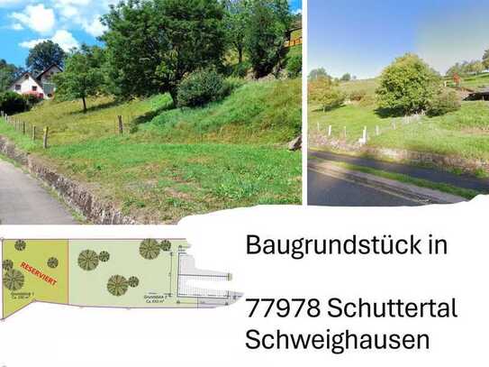 Wundervolles Baugrundstück in Schuttertal- Schweighausen mit 680 m²