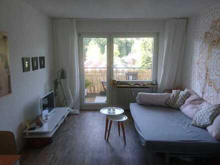Gepflegte 1-Zimmer-Wohnung mit Balkon und Einbauküche in Aachen