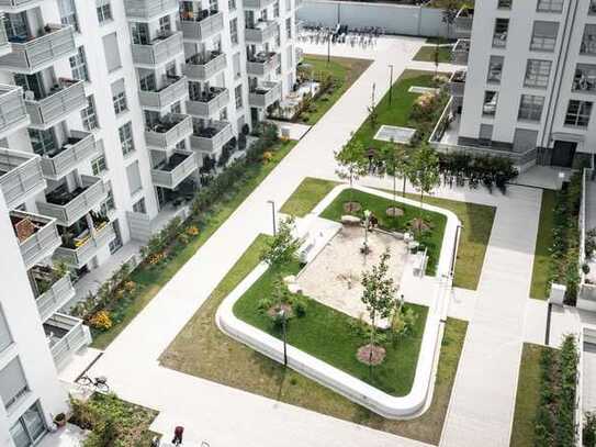 Modernes Appartment mit viel Licht und großzügiger Balkonterrasse