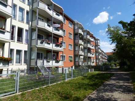 Große helle 3-Raumwohnung mit Balkon im WK 1