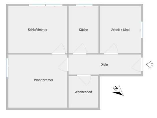 Tolle Wohnung + günstig + gemütlich + gepflegt