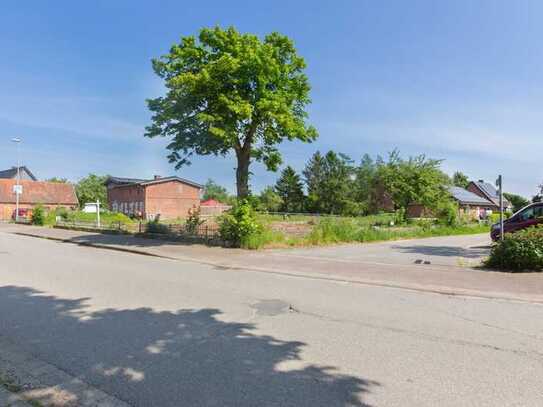 Bauland in Ekenis
und die Schlei in 2,4 km Entfernung