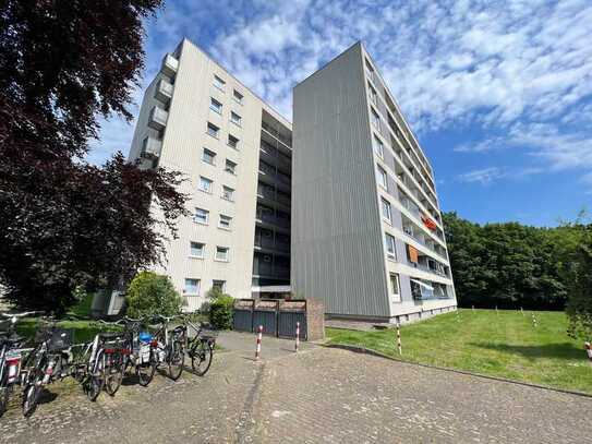 Vermietetes Apartement in Krefeld-Inrath/Kliedbruch mit Balkon