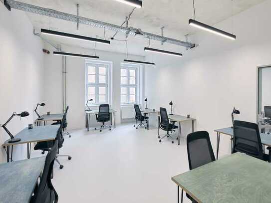 Voll ausgestattete Büroflächen | 800-1800 m² | 4 - 25 Personen