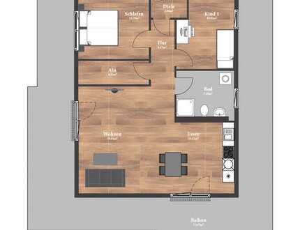 Wohlfühloase! Große Penthouse-Wohnung