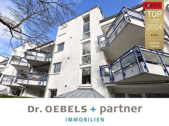 ÜBER DEN DÄCHERN VON KÖLN - HELLE MAISONETTEWOHNUNG ZUM WOHLFÜHLEN