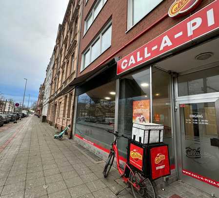 Attraktive Gewerbefläche mit großer Schaufensterfront - Vahrenwalderstr. (+USt.)