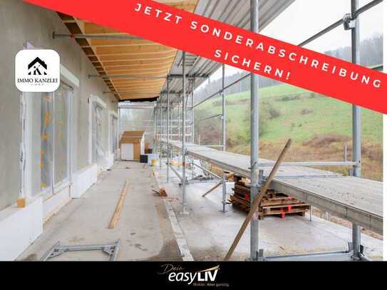 Grünes Wohnen im Schwarzwald: 3-Zimmer-Wohnung im Ökovillage Nordrach - PROVISIONSFREI!