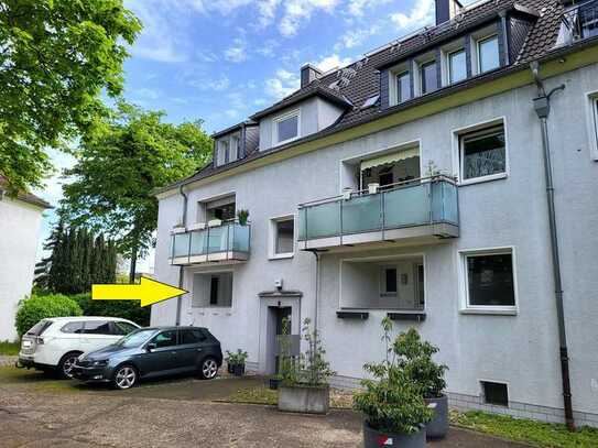 BEREITS FREI: EG-WOHNUNG MIT TAGESLICHTBAD UND LOGGIA IN DÜSSELDORF-DERENDORF ZU VERKAUFEN...