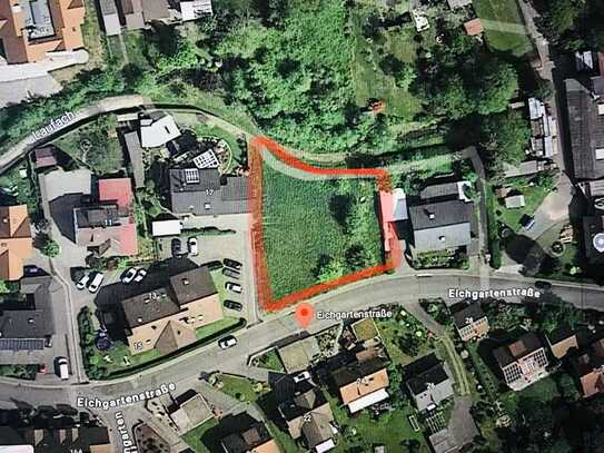 Exklusives und großes Baugrundstück in Top Lage in Laufach - 1.308m²