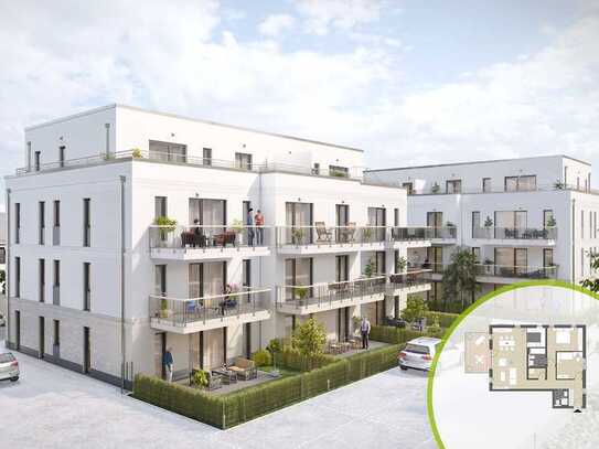 Neubau 3-Zimmer-Wohnung mit Garten I Aufzug I provisionsfrei