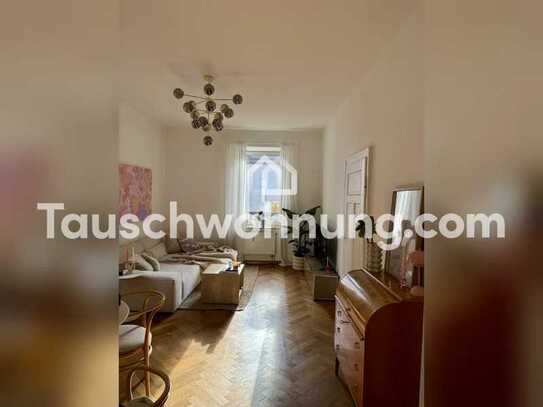 Tauschwohnung: 2 Zimmer Altbau Maxvorstadt/Schwabing g. größer/Balkon