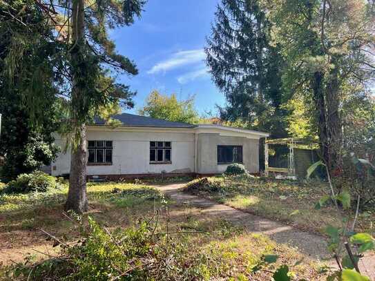 Freistehendes Bungalow-Haus mit Ausbaureserven und großem Grundstück in ruhiger Lage