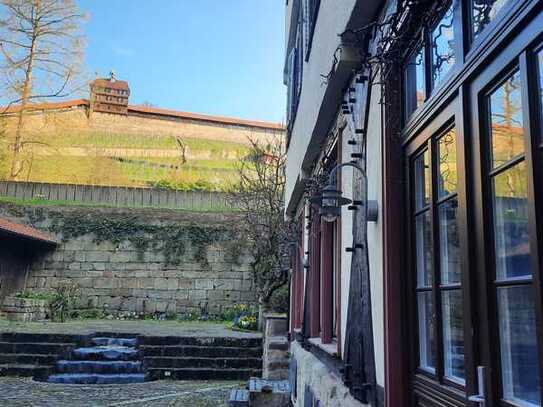 Freie Räume mit Blick auf die Esslinger Burg suchen kreative Köpfe