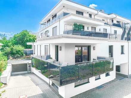Neubau: Rentable Erdgeschosswohnung 'Bene' in bester Innenstadtlage inkl. TG-Stellplatz und Inventar