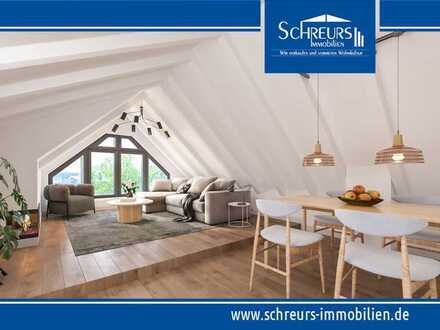 Penthouse-Wohnung mit XXL - Dachterrasse und vielen Extras am Rande des Krefelder Bismarckviertel!