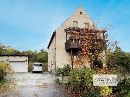 Anpacker aufgepasst: Älteres Haus mit Garten und schöner Aussicht in ruhiger Randlage!