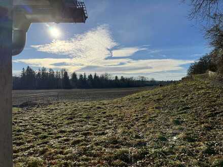 Baugrundstück für Einzelhaus (EH) oder Doppelhaus (DH) mit 776m2 Grund (ca. 30% Hanglage) von privat