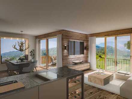 Premium-Lage: Alpspitz-Chalets Obergeschoss