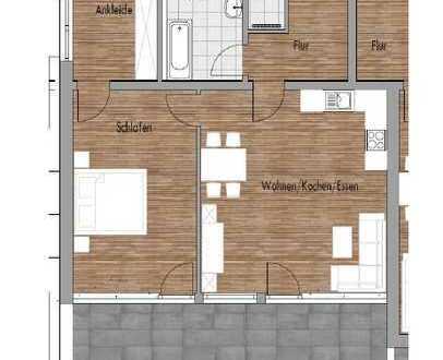 Neuwertige 4-Raum-Wohnung mit Balkon und Einbauküche in Nabburg