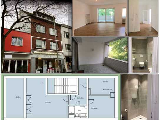 Attraktive 2-Zimmer-Wohnung mit Balkon im Dellviertel in Duisburg