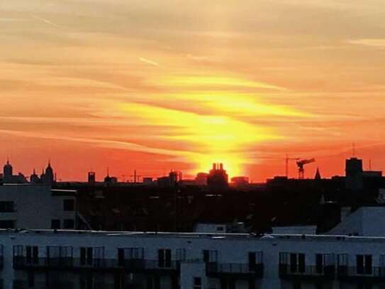 Möbilierte und komplett ausgestattete 3-Zimmer-Wohnung in München-Haidhausen