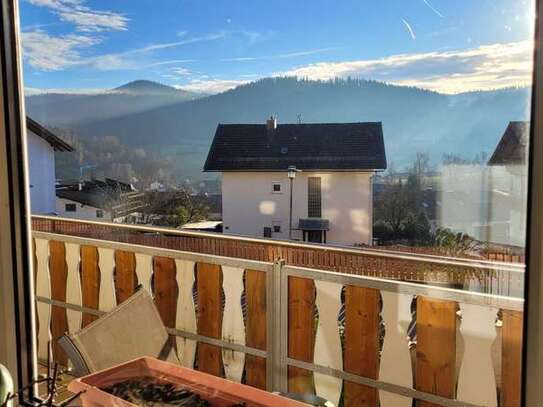 Helle 5 Zi.-Wohnung in Bodenmais mit schöner Aussicht