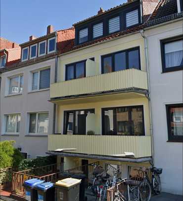 Vollständig renovierte 1-Zimmer-Wohnung mit Balkon in Bremen