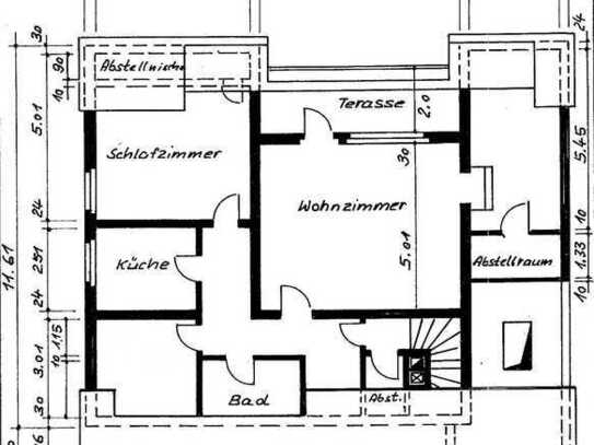 DG-Wohnung im Grünen mit Balkon und Fernsicht in Solingen