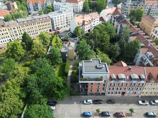 Helle, moderne und energieeffiziente 3 Raum Wohnung mit Terrasse, Gäste-WC, Fußbodenheizung