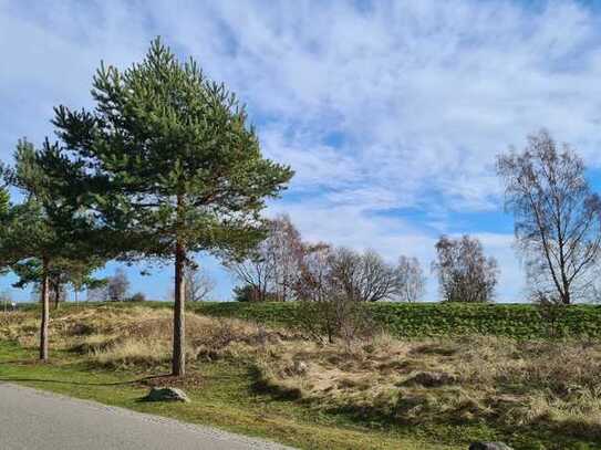 **NATUR PUR! Bungalow, ca. 50m² Wfl., 2 Zi. +gr. Grundstück, in Grömitz-Lenste/Ostsee)! **