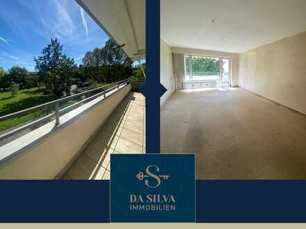 **Riesige "Professoren"-Wohnung mit Balkon und TG-Stellplatz**