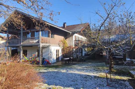 Hausanteil in zentraler Lage mit Blick aufs Brauneck