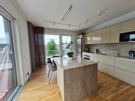 Luxuriöse 4-Zimmer Traumwohnung mit zwei Terrassen im neuen „Viktoria-Viertel“ von Wiesbaden