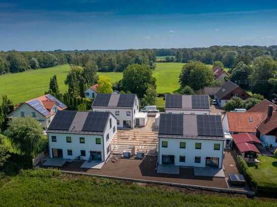 DHH vor den Toren Münchens in traumhafter Lage (KFW 40 QNG) - Kaufpreiszahlung nach Fertigstellung!