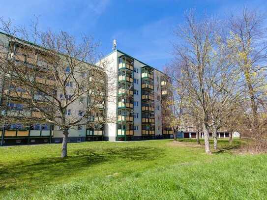 mit dem Aufzug in Ihre neue Wohnung mit atemberaubenden Blick über das Altenburger Land