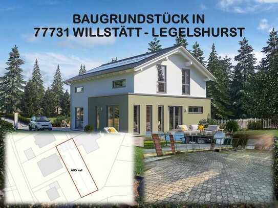 Willstätt-Legelshurst: 605 m² Baugrund für Ihr Traumhaus