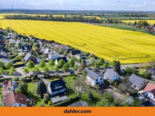 Baugrundstück mit Baugenehmigung im Blumenviertel in begehrter Lage von Stahnsdorf