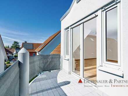 Charmante 2 Zimmer Dachgeschosswohnung mit sonnigem Balkon in Eppelheim