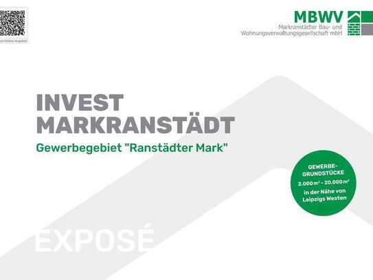 INVEST MARKRANSTÄDT Leipzig/West Gewerbegrundstücke von 2000-20000 qm