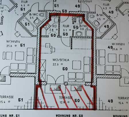 Freundliche 1-Zimmer-Wohnung mit Terrasse in Traunreut