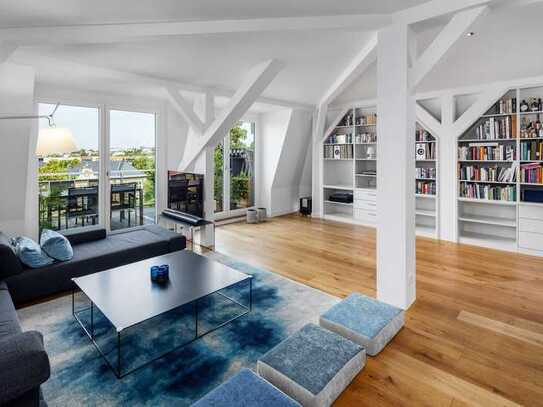 Exklusives Penthouse in der Isestraße mit Blick auf den Isebekkanal