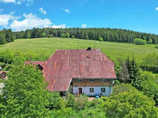 Liebhaberobjekt! Einzigartiges Bauernhaus in Schluchsee