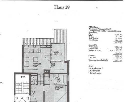 Schöne 2-Zimmer Dachgeschosswohnung mit EBK in Sindelfingen