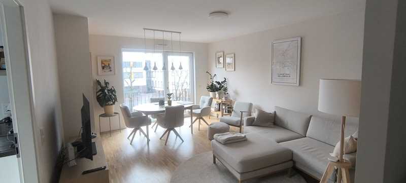 Moderne 3-Zimmer-Wohnung mit Balkon, Einbauküche & TG-Stellplatz – hell, hochwertig & zentral in FFM