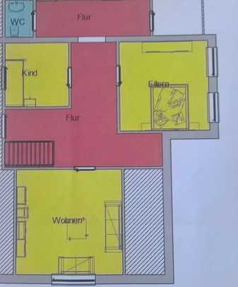 Attraktive 3-Zimmer-Wohnung mit Balkon und Einbauküche in Wiesmoor