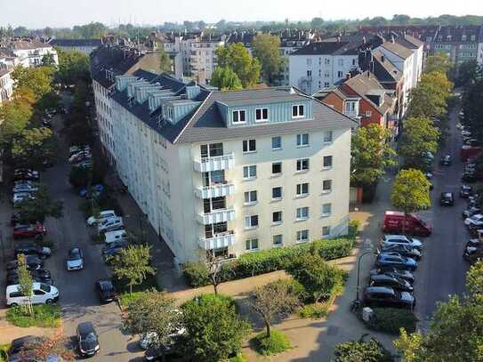 Zentrale Stadtwohnung mit Sonnenbalkon