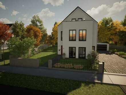 Dieses Haus mit 3 Etagen ist auch super für kleinere Grundstücke in der Stadt geeignet !