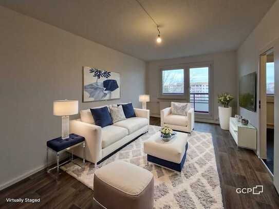 Den "Kulki" vor der Nase!*** Schicke 2-Zimmer-Wohnung mit Balkon und Wannenbad!