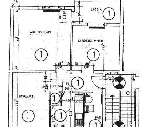 Attraktive 3-Zimmer-Wohnung mit Balkon und Einbauküche in Bremerhaven